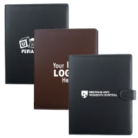 Pebble Grain Leather Look / Letter Size Portfolio